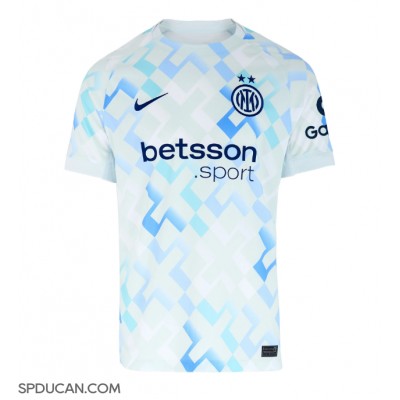 Muški Nogometni Dres Inter Milan Alessandro Bastoni #95 Gostujuci 2025-26 Kratak Rukav Muški Nogometni Dres Inter Milan Alessandro Bastoni #95 Gostujuci 2025-26 Kratak Rukav